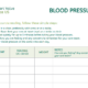 Blood Pressure Log